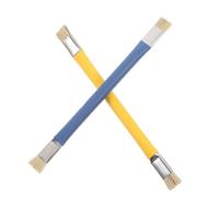 SOIMISS 2 pièces Brosse Antistatique Pour Nettoyage Circuits Imprimés et Claviers Double Tête Jaune Bleu Outil Pour Carte et Téléphone Sans Rayure et Portable