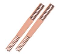 SOIMISS 2 pièces Brosse Silicone Double Embout Rétractable pour Lèvres et Correcteur avec Couvercle Mini Brosse Maquillage Portable pour Lèvres Gloss Nail Art Usage Quotidien et Voyage