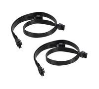 SOIMISS 2 Pièces Câble Extension Pc Broches vers Double Broches Câble Alimentation GPU avec Transmission Stable Kit Compatible pour Gestion Flexible