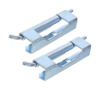SOIMISS 2 Pièces Charnières Dissimulées Industrielles pour Portes Armoires Lot de Charnières Amovibles avec Goupille et Circlip Support Robuste et Mouvement Fluide Adaptées Aux Équipements