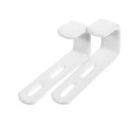 SOIMISS 2 pièces Crochets de Lit Superposé Fer Blanc Crochets Utilitaires pour Échelle de Lit Accessoires de Décoration pour Mobilier Outils de Suspension Polyvalents pour Chambre