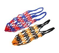 SOIMISS 2 pièces de Rangement Filet pour Ballons de Basket Football et Volley Portable Nylon Multi Usage pour Extérieur Transport Facile et Stockage Pratique