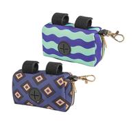 SOIMISS 2 pièces Distributeur de Sacs à Couches Portable Organiseur pour Déchets de Pratique pour Sorties et Accessoire pour à