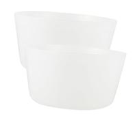 SOIMISS 2 pièces Doublure Plastique Réutilisable pour Tonneau de Sauna Résistante Chaleur Multi-usages pour Piscine et Bain Liner Amovible Pratique Lot