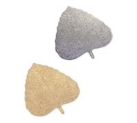 SOIMISS 2 pièces Filtre à Thé Inox Maille Fine Passoire Théière Pratique pour Maison Bureau Infuseur Vrac Or