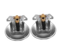 SOIMISS 2 Pièces gamelle pour Chien Fournitures de bétail Vaches Avoine Cochon Bol Abreuvoir Chevre Abreuvoir pour chèvre Seau à Eau pour Vache Abreuvoir Vache Automatique Acier Inoxydable