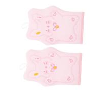 SOIMISS 2 pièces Gants Exfoliants Corps Viscose et Mitaines de Bain avec Lapin pour Garçon Fille et Adultes Gommage Fort pour Éliminer Peaux Mortes et Impuretés pour Toilette Quotidienne