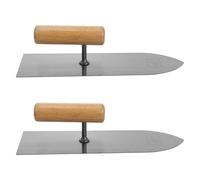 SOIMISS 2 pièces Lot de Truelles Légères pour Enduit et Lissage Outil Portable pour Plaques de Plâtre et Murs Spatule de Finition Facile à Manier
