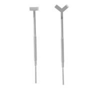 SOIMISS 2 Pièces Metal Eyelash Lash Lifter And Separator Tool Precision Lash Rods For Salon And Home Perming
