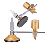 SOIMISS 2 Pièces Outil de Découpe Verre avec Ventouse, Coupe-cercle Réglable en Alliage et Plastique, Découpe Précise pour Surfaces Dures et Céramique, pour Installations de Fenêtres DIY