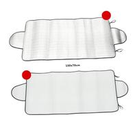 SOIMISS 2 pièces Pare-Soleil Pare-Brise Voiture Anti-Neige et Givre Protection UV avec Design Sécurisé Multifonction
