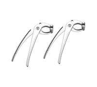 SOIMISS 2 pièces Pince à Vaisselle Brûlure Acier Inoxydable Lot de Clips de Cuisine Antidérapants pour Plat Chaud Préhenseur de Casseroles et Assiettes Outil Pratique de Cuisine