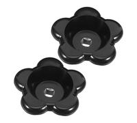 SOIMISS 2 Pièces Poignée de Volant de Vanne en Bakélite Noire, Ergonomique et Antidérapante, Pièce de Rechange pour Robinet Extérieur, Adaptée aux Usages Commerciaux et Extérieurs