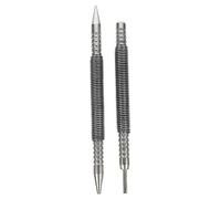 SOIMISS 2 pièces Poinçon Central à Ressort Acier Au Ensemble de Poinçons Sans Marteau pour et Verre et Marquage Restreints