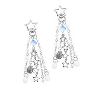 SOIMISS 2 pièces Porte Clés Poisson Perlé Style avec Pompon Charm Mignon pour Téléphone et Accessoire et Polyvalent pour Femmes et Filles