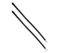 SOIMISS 2 Pièces Rallonge de Support à Col de Cygne Flexible en Métal | Adaptateur Fileté 1/4 vers M8, Bras D’extension Noir, Positionnement Souple, Usage Microphone