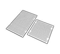 SOIMISS 2 pièces Refroidissement de Cuisson Antiadhésive Lot et Petite Support Multi-usages pour Gâteaux Barbecue et Légumes