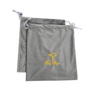 SOIMISS 2 Pièces Sac de Rangement pour Sèche Cheveux avec Cordon Pochette de Protection Polyvalente pour Sèche Cheveux Cosmétiques pour Voyage et Usage Domestique Gris Classique