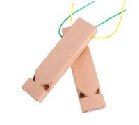 SOIMISS 2 pièces Sifflet Train Bois pour Garçon Fille Musical Créatif Colorées Cadeau Éducatif et Ludique pour et Fêtes Couleur Aléatoire Couleur Aléatoire