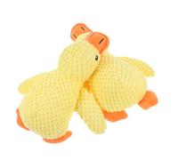 SOIMISS 2 pièces Sonore pour Chien Petit Canard Peluche Sûr et Résistant Stimulation Sonore pour Chiots Jeu Dexercice et Divertissement Intérieur et Extérieur