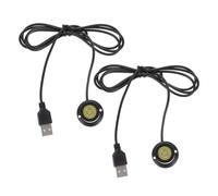 SOIMISS 2 pièces Spot LED USB pour Vitrine Bijoux Lumière Blanche Chaude Éclairage Intérieur sans Perçage Installation Facile pour Meuble et Comptoir