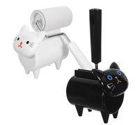 SOIMISS 2 pièces Sticky Roller pour Poils Animaux Enlève Poils de Chien et Chat sur Vêtements Canapé Tapis Design Japonais Portable avec Fort Pouvoir Adhésif Outil de Nettoyage Pratique