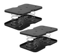 SOIMISS 2 pièces Support à Ressort pour Boîte à Mouchoirs Maintien Stable et Robuste pour Boîte de Mouchoirs de Bureau Support Compact et Léger pour Usage Domestique et Hôtelier