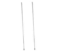 SOIMISS 2 pièces Tiges de Radiesthésie Acier Inoxydable Réglables Détecteur pour Géobiologie Usage Spirituel et Feng Shui de Bâtons Compacts et Flexibles