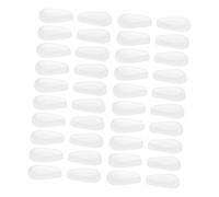 SOIMISS 20 Paires Coussins de Nez Silicone pour Lunettes Protections Glisse Souples à Air Coussiné pour Réparer de Nez Confortables Marques pour Usage