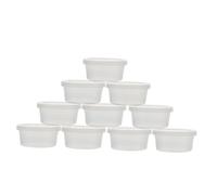 SOIMISS 20 pièces Boîte de Rangement Plastique Transparente pour Plasticine de Contenants et Portable pour Argile Pâte à Modeler Boue et Accessoires Organisateur Pratique et Scellé