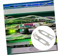 SOIMISS 20 pièces Cache Pci Acier Robuste pour Boîtier Ordinateur Couverture Ventilée pour Sortie Vga Dissipateur Thermique Facile à Installer et Nettoyer