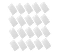 SOIMISS 20 pièces Lot de Étuis pour Cartes Identité Protège Badge Robuste et Clair Porte Badge Polyvalent pour Bureau École et Hôpital