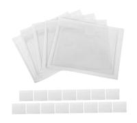 SOIMISS 20 pièces Lot de Pochettes Adhésives Transparentes pour Étiquettes et Cartes Protection Étanche pour Documents Organiseurs pour Expédition et Logistique