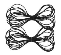 SOIMISS 20 Pièces Microphone Shock Mount Rubber Rings Elastic Bands Vibration For Condenser Mic Holder Adjustable Height Clamp For Studio Recording And Live Streaming