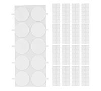 SOIMISS 200 Pièces Transparent Double-sided Tape Dots Removable Adhesive Circles For Wall Art Posters Scrapbooking Car Dashboard And DIY Projects