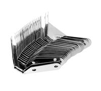 SOIMISS 24 Équerres D’Angle Robustes en Acier Inoxydable 1,0 Mm - Supports de Joint pour Meubles - Fixation Industrielle Résistante pour Protection D’Angle et Renfort Structurel - Lot 24