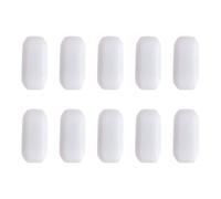 SOIMISS 24 Pièces Barreaux D'agitation Magnétiques Ptfe Type C Cylindrique Blanc pour Agitateur Magnétique de Laboratoire Haute Efficacité et Dynamique Fluide Optimisée
