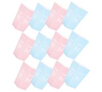 SOIMISS 24 pièces Boîtes Popcorn Papier pour Gender Reveal Party Conteneurs Snacks Sécurisés et Colorés Bleu Rose Fête Révélation