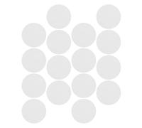 SOIMISS 24 Pièces Coussin Filtrant Blanc en Coton pour Bocaux de Culture de Champignons, Barrière et Polyvalente pour Installations de Culture DIY Monotubs