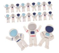 SOIMISS 24 pièces Lot de Mini Gommes Astronautes pour Garçon Fille Gommes Effaçables Colorées Forme de Multi-usage pour Écriture et Dessin Scolaire