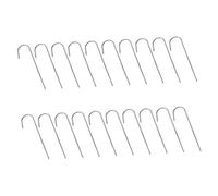 SOIMISS 24 pièces Piquets de Tente Piques Résistants à Usure pour Camping Fixation de Tentes et Accessoires Extérieurs pour Nuits Venteuses