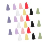 SOIMISS 24 pièces Stylus Pen Tip Cover Silicone Compatible Pencil Protège Pointe Antidérapant Accessoires Écran Tactile