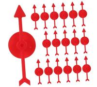 SOIMISS 25 pièces Accessoires de Jeu Flèches Rotatives Plastique pour Jeux de Société pour Créer des Ambiances Ludiques et Palpitantes