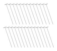 SOIMISS 25 Pièces Barres T pour Cage à Pigeons Barrières Entrée Unidirectionnelles Métal Accessoires pour Piège à Oiseaux Fournitures pour Pigeons de Course et Perruches