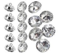 SOIMISS 25 pièces Lot de Boutons Cristal pour Tapisserie Décoration Murale DIY Couture Petits Boutons Raffinés pour Ameublement