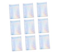 SOIMISS 25 pièces Lot de Pochettes Expédition Anti-chocs Film Métallisé Holographique Sacs de Rangement Pratiques et Auto-adhésifs pour Protection et Transport