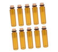 SOIMISS 25pièces Flacons de Réactifs Verre Multi-usages pour Échantillons et Poudres Petits Flacons de Laboratoire et Tubes à Essai Transparents