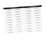 SOIMISS 2feuilles Autocollants Pour Sourcils Imperméables Et Faciles à Utiliser Pour Créer Une Forme De Sourcils Unique