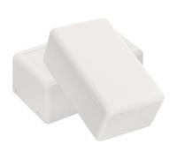 SOIMISS 2pcs Boite de Derivation, Boîtier de Jonction en Plastique Blanc 60x36x25mm - Étanche IP54 pour Alimentation LED - Montage DIY Circuit Imprimé Protection Électrique Projet