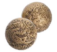 SOIMISS 2pièces Exercice de Fitness pour Mains de Relaxation Rotatives Massif pour Entraînement des Doigts Renforcement Préhension